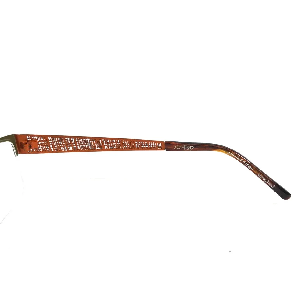 J.F. Rey Eyeglasses Frames JF2589 4560 Khaki Orange Olive Green 58-19-145